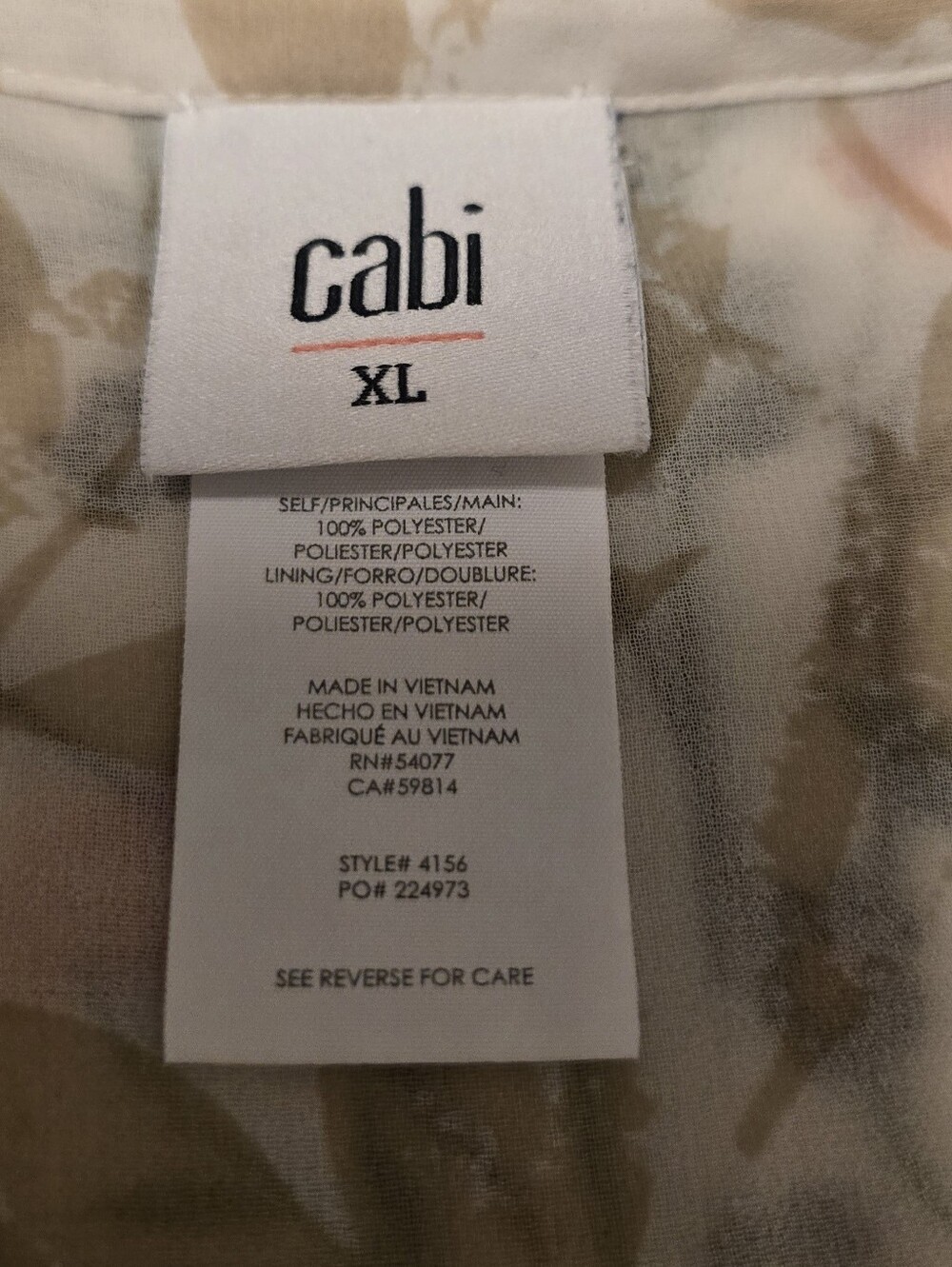 Cabi 2 Piece Blouse - Picture 8 of 13